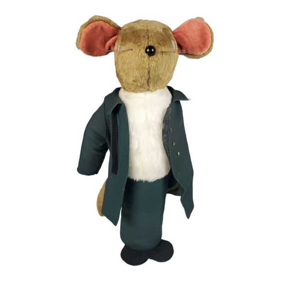 Janes Originals Mouse Doorman Doorstop Brown Harrod's  England Vintage 50's - Picture 5 of 12